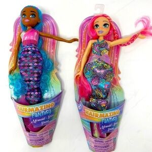 NEW - Hairmazing Fantasy Mermaid Dolls